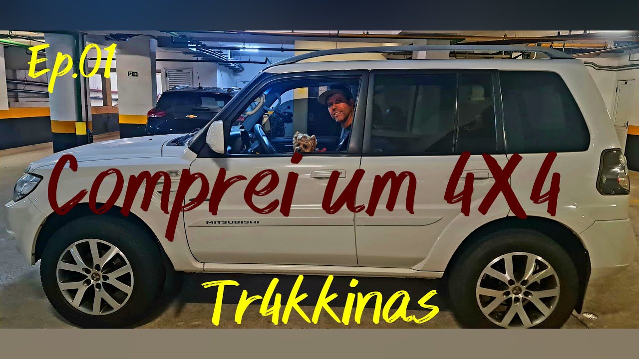 COMPREI UM 4X4 - PAJERO TR4 2014 - #TR4KKINAS