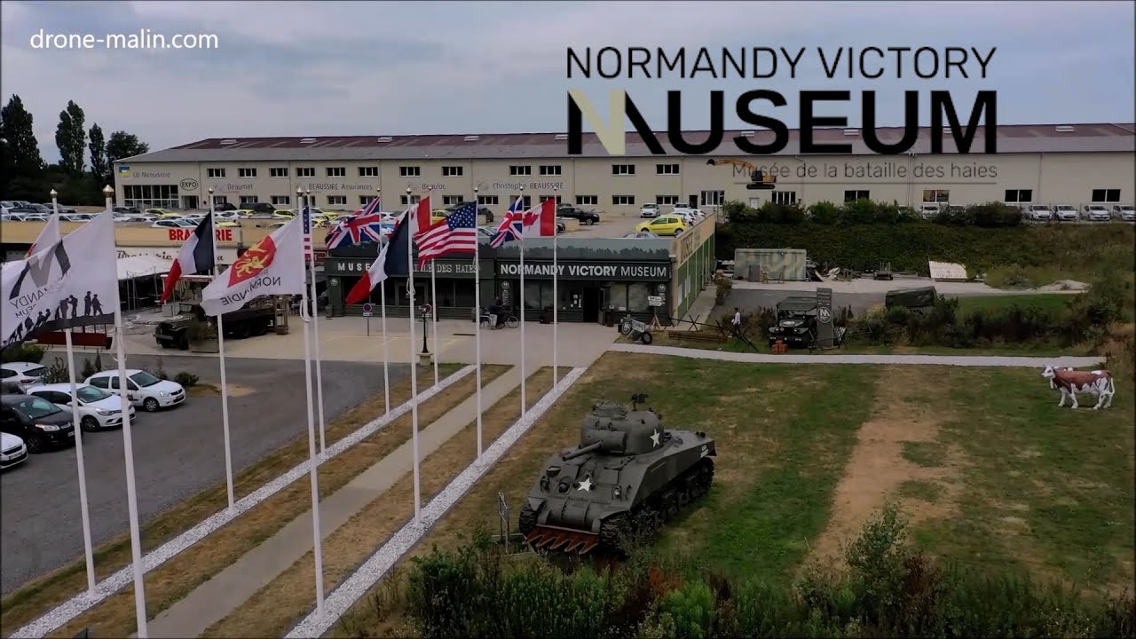 Visite du musée de la Bataille des haies, le Normandy Victory Museum en Normandie.