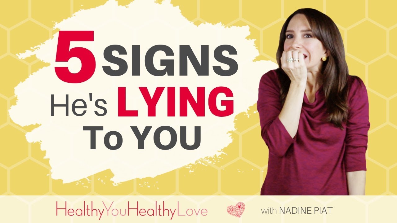 HOW TO KNOW IF HE'S LYING TO YOU (Is he being dishonest?)