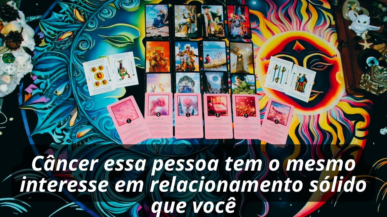 Câncer essa pessoa tem o mesmo interesse em relacionamento sólido que você