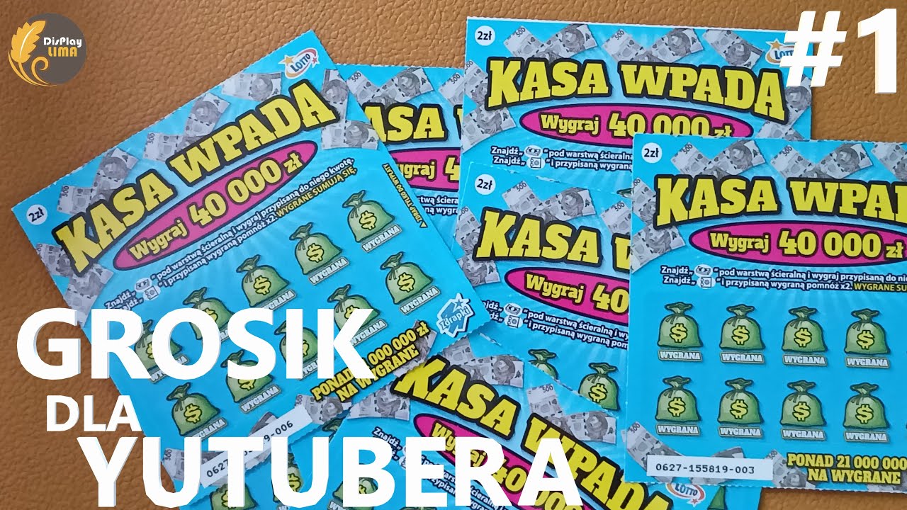 #1 GROSIK dla Yutubera !!! 🔞💰💵 - ZDRAPKI LOTTO - Czy Będzie wygrana ?? KASA WPADA 🔞💰💵