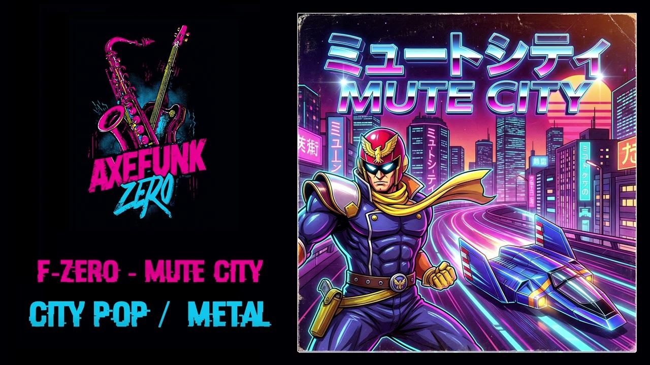 F-Zero - Mute City - City Pop / Metal Remix