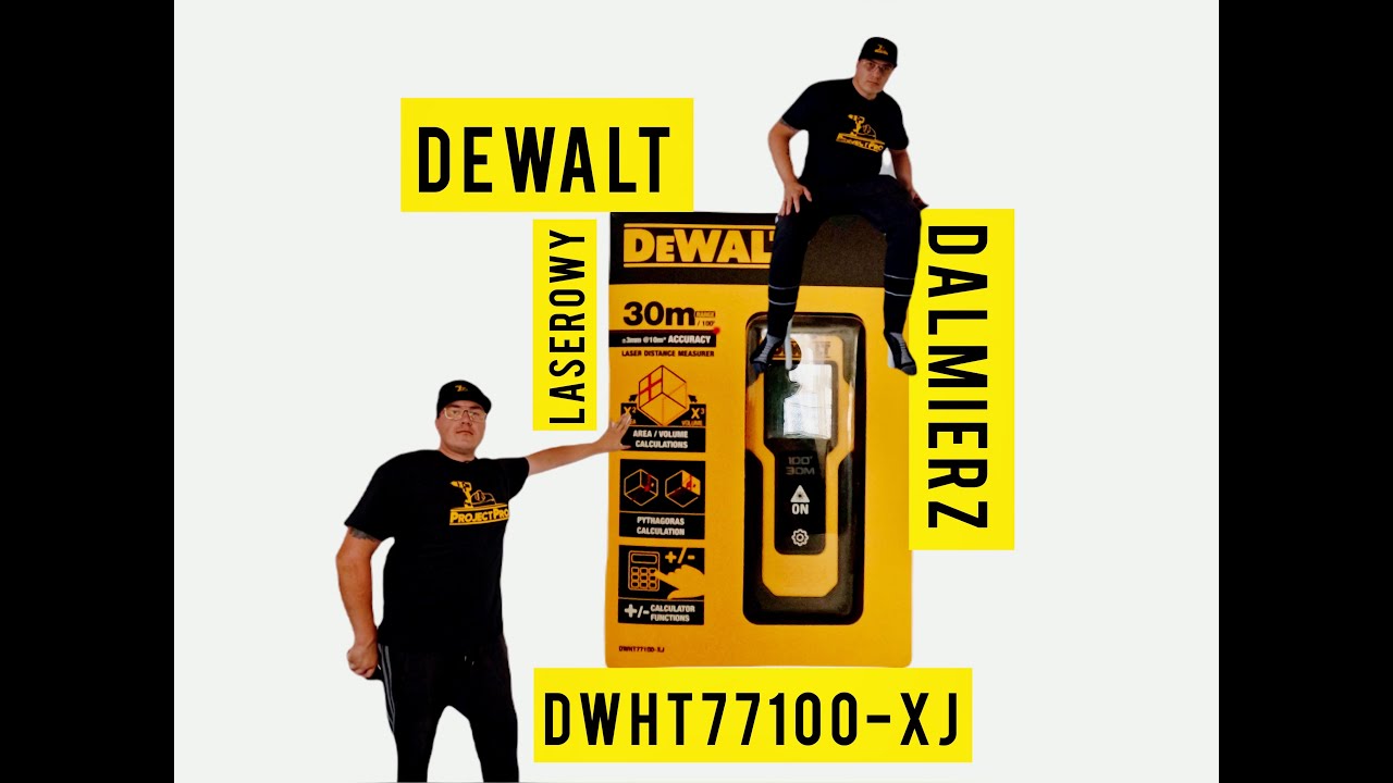 Dalmierz laserowy 30m Dewalt unboxing
