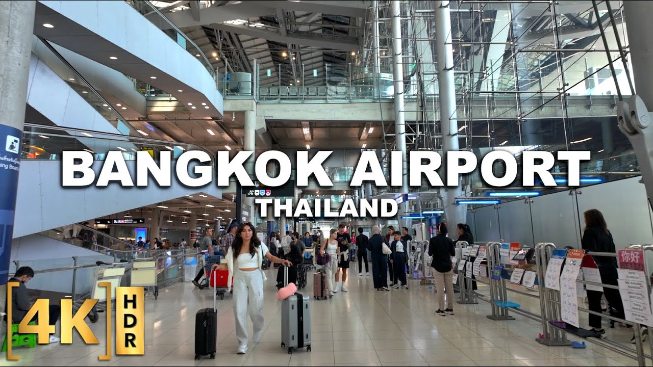 Inside One of the World’s Largest Single-Terminal Airports - SUVARNABHUMI AIRPORT | Bangkok Thailand