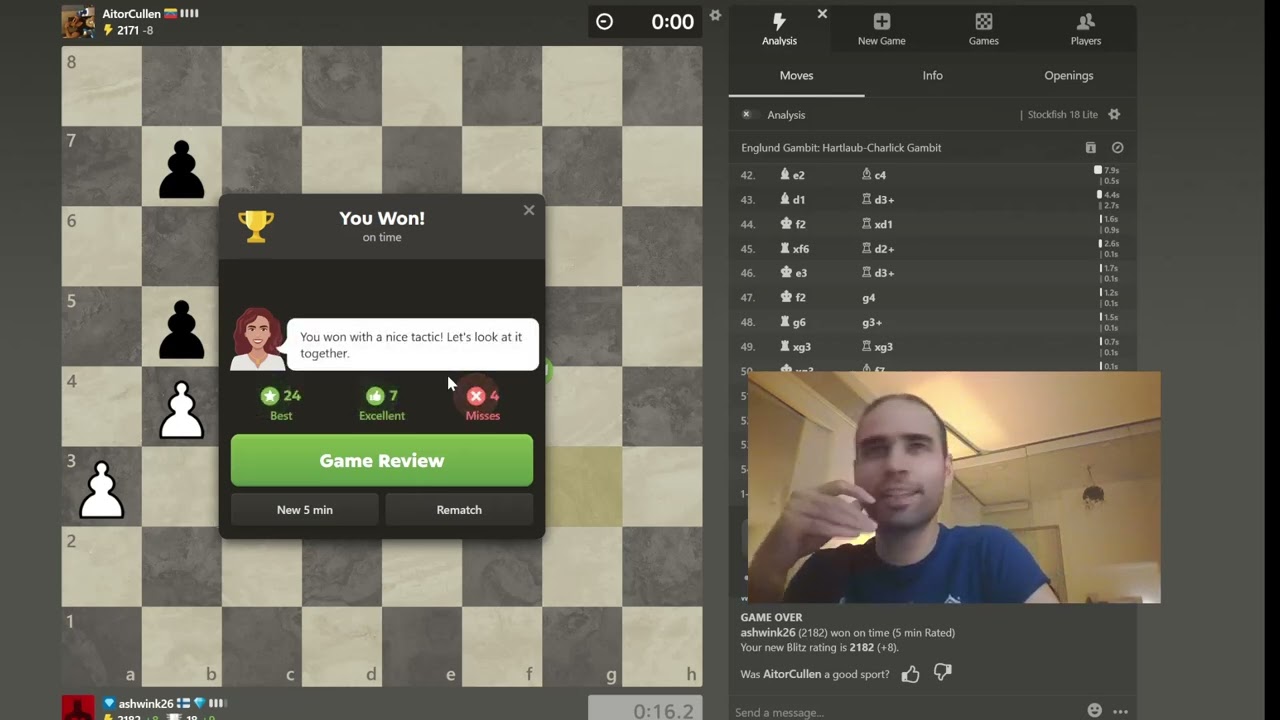 Chess - Defensive Moves Tend to be Errors