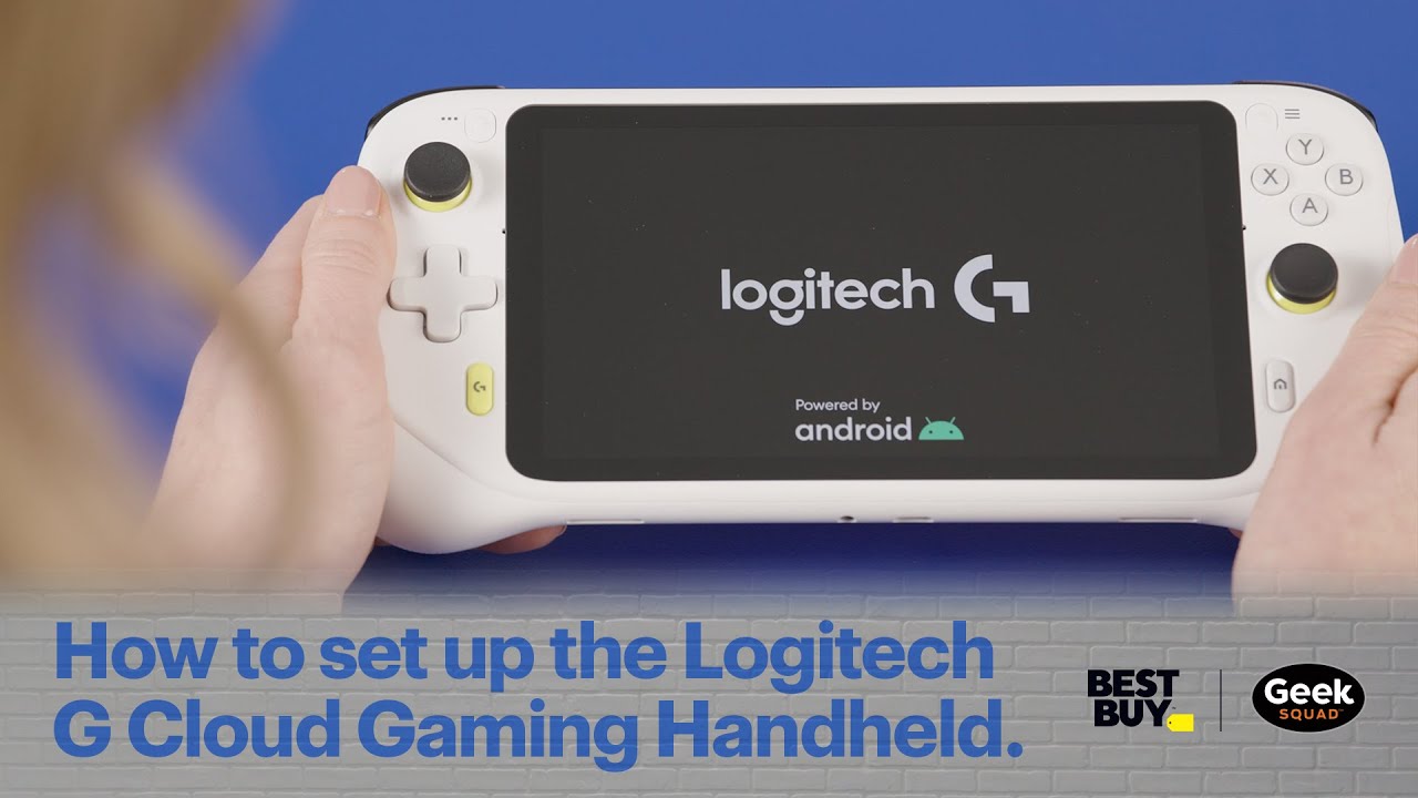 How to set up the Logitech G Cloud Gaming Handheld - Tech Tips from Best Buy