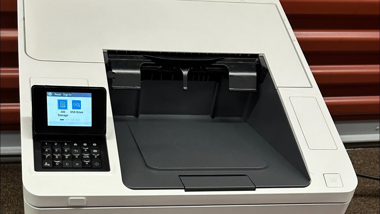 HP LaserJet Enterprise M608n Monochrome Laser Printer (K0Q17A)-New Toner 64k pages