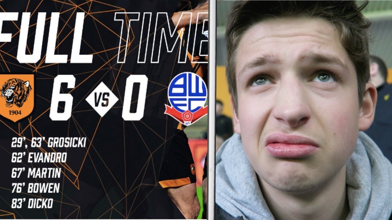 MAULED BY THE TIGERS - Hull City vs Bolton Vlog