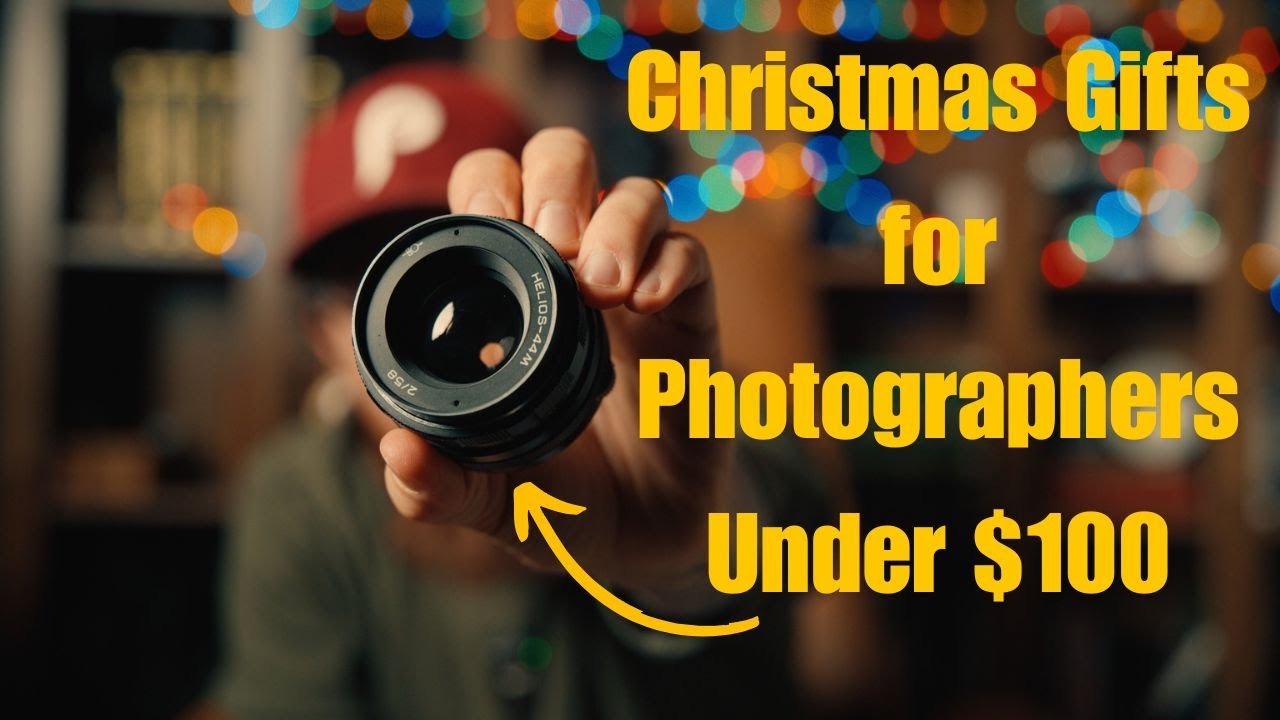 Идеи рождественских подарков для фотографов стоимостью до 100 долларов