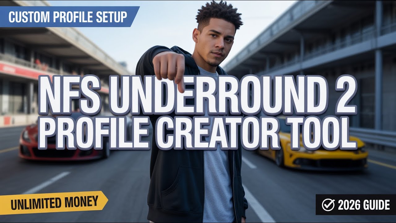NFS Underground 2 Profile Creator Tool &ndash; Unlimited Money, Cars & Mods (2026)