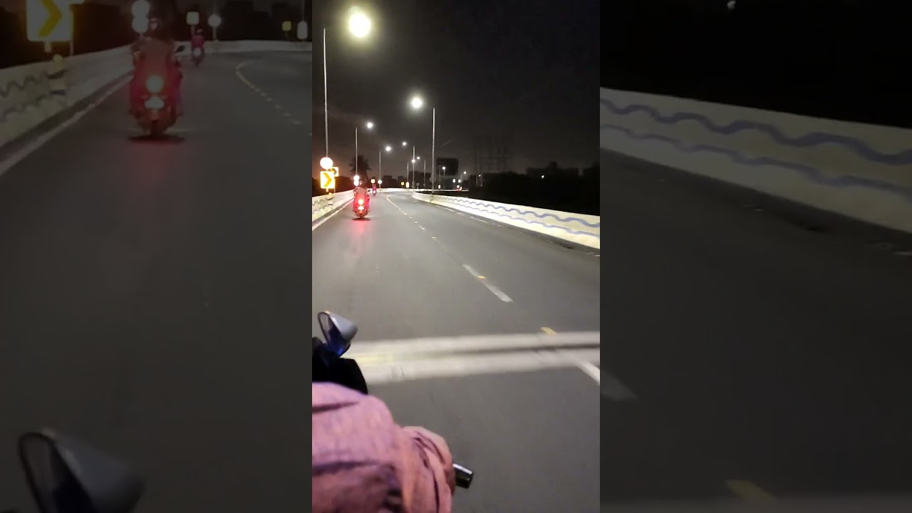 Night Ride Kolkata || Over Bridge🌉 || Bike Ride Kolkata Road || Soumya Das