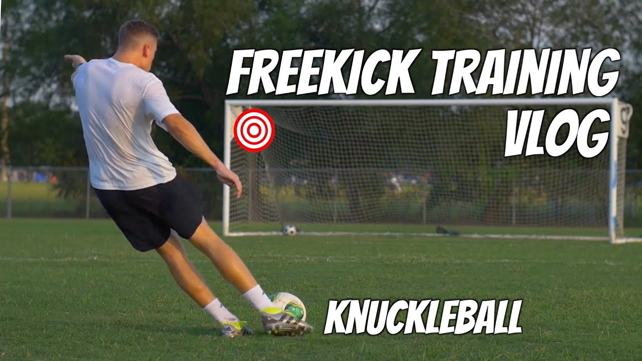 Knuckleball Free Kick Session | Training Technique
