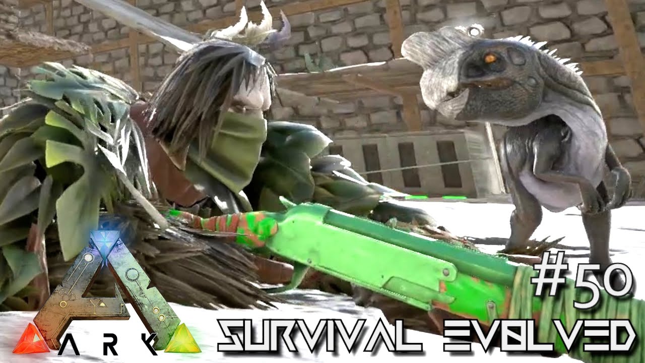 ARK: Survival Evolved - TAMING OVIRAPTOR BABY & GHILLIE SUIT [Ep 50] (Server Gameplay)