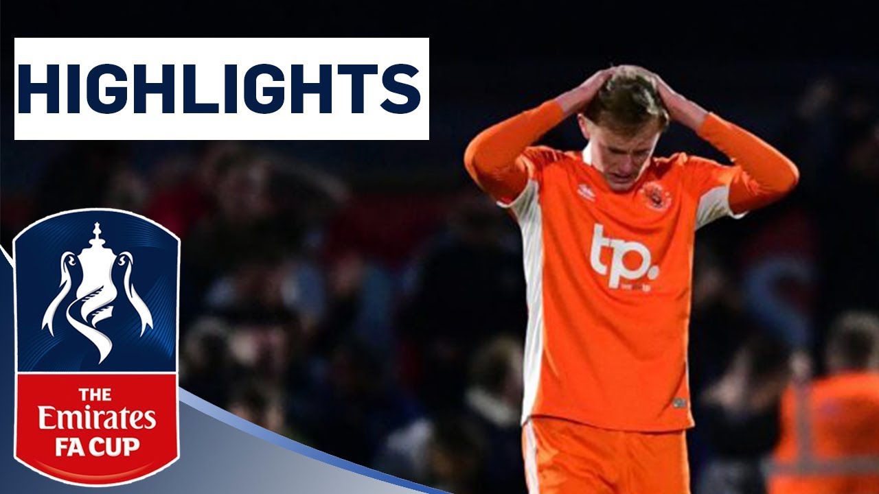 Non-league Boreham Wood Shock Blackpool | Boreham Wood 2-1 Blackpool | Highlights | Emirates FA Cup