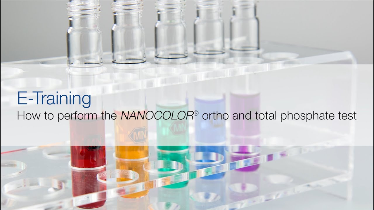 How to perform NANOCOLOR® ortho and total phosphate tube tests