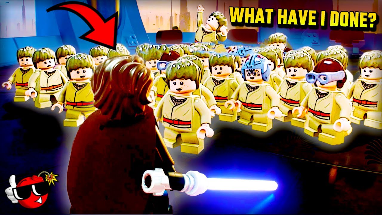 I recreated the younglings scene... but WAY more BRUTAL