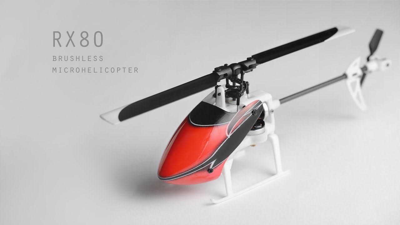 Printed helicopter RX80