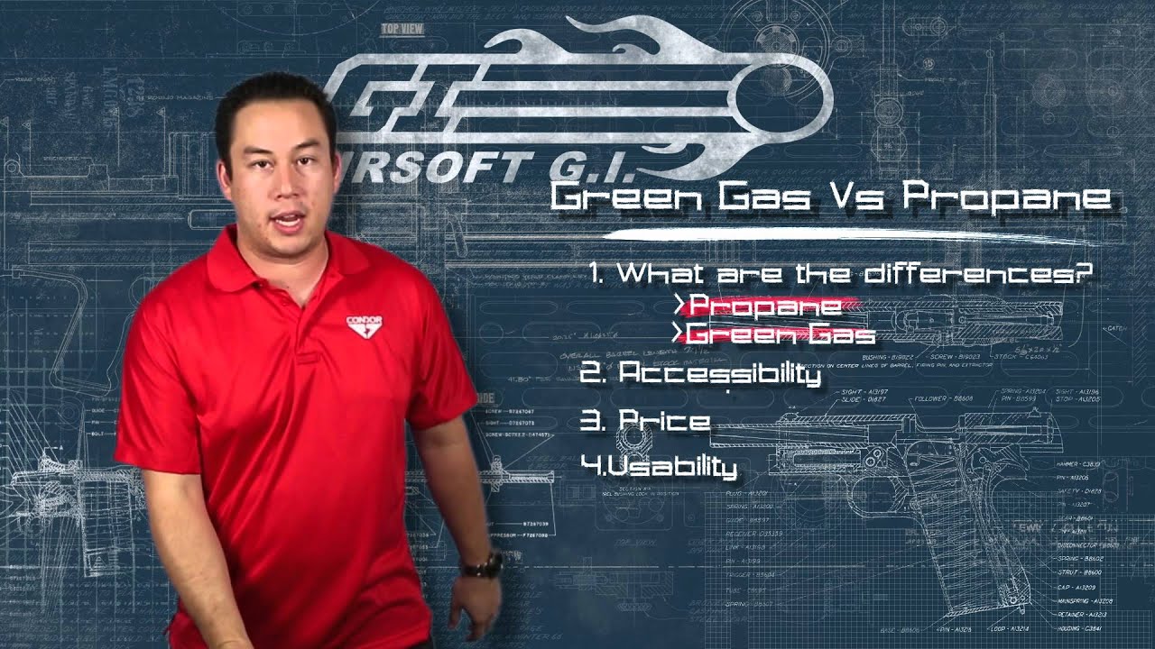 Airsoft GI - Back To Basics - Green Gas Vs Propane