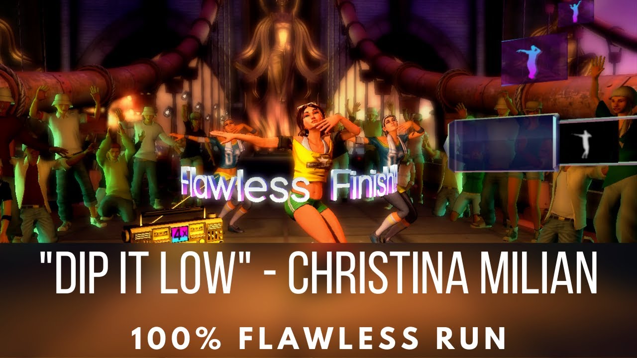 Dance Central - Dip It Low - Christina Milian - Flawless Run