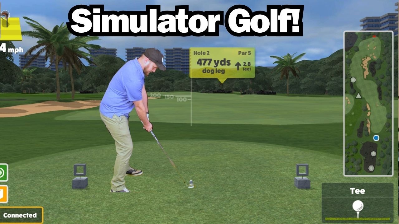 I Tried the Brand New Golf Courses on Awesome Golf! Can I beat my goal?
