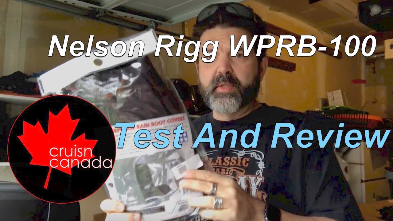 Nelson Rigg WPRB-100 Waterproof Rain Boot Covers Review