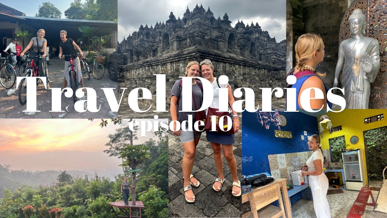 Borobudur Temple: Cycling Through Villages, Hidden Cafes & Local Life