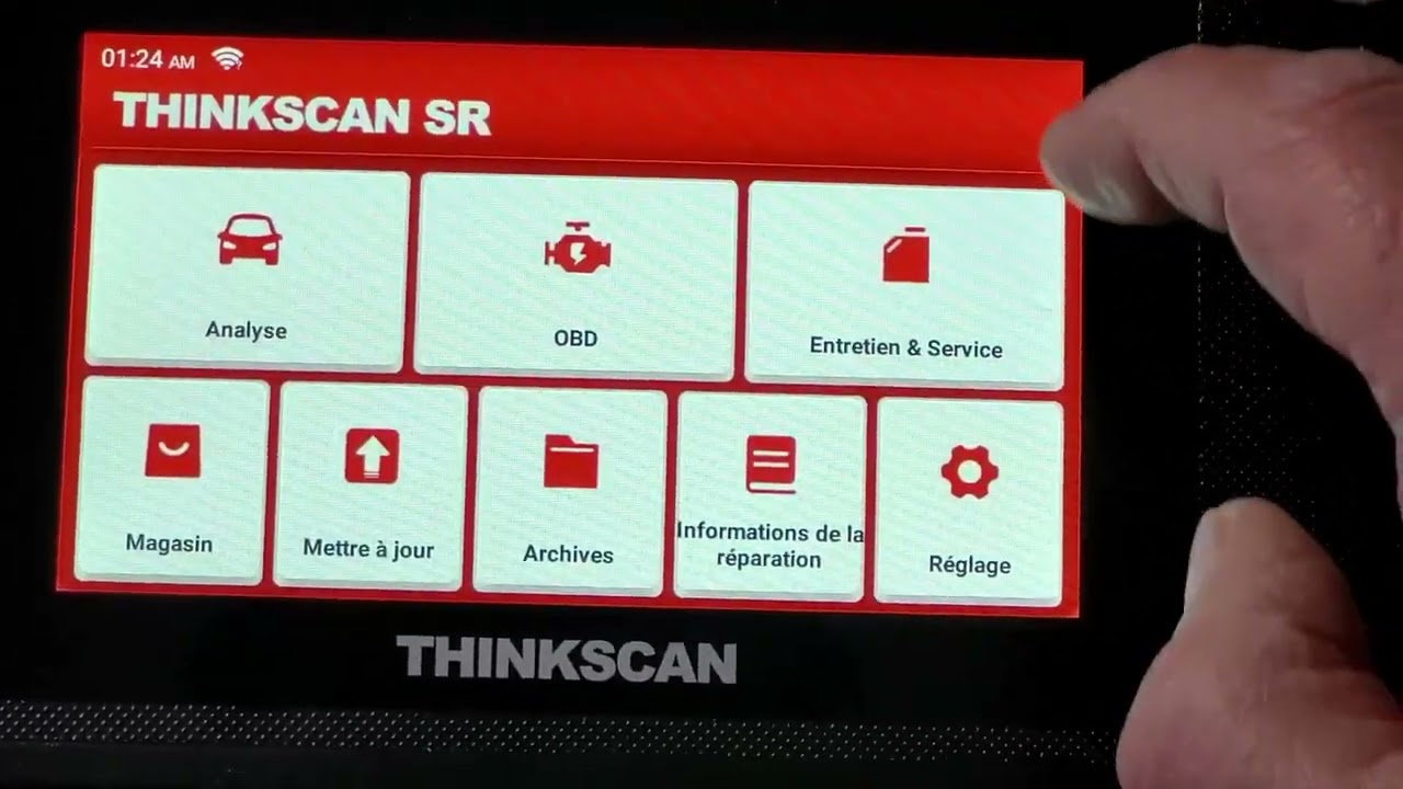 ThinkScan SR4 OBD II Diagnostic Français, Cette valise est indispensable dans son véhicule
