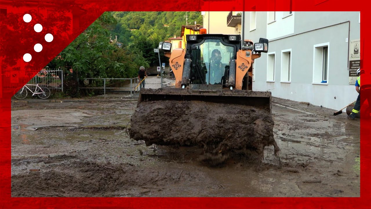 Esondazione a Vobarno, residenti: “Fiume si è riversato nelle strade