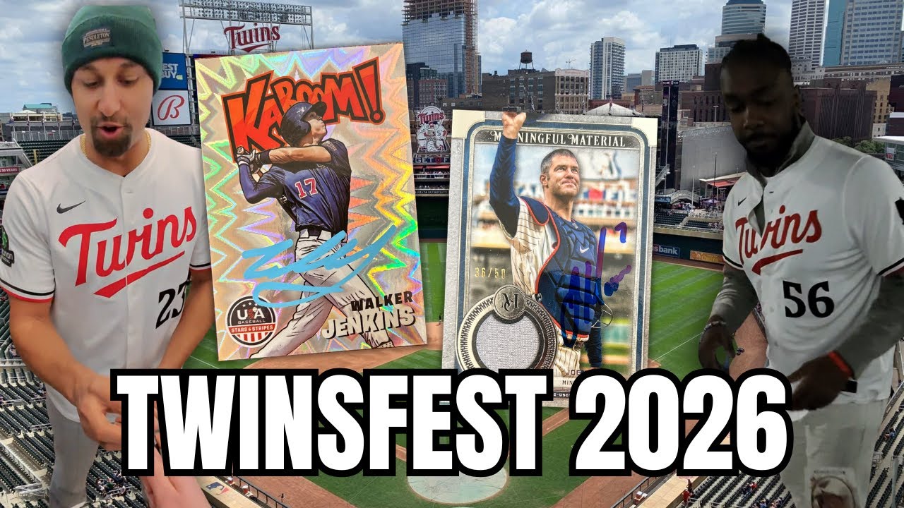 Twinsfest 2026 Autograph Recap! Meeting Hall of Famers & Adding 37 New Autos To The Collection ⚾️🔥✍️