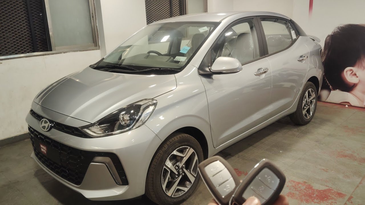 Aura SX CNG manual silver #hyundaiaura #auracng #aura #sedanvssuv #sedanluxury #hyundaiauracng