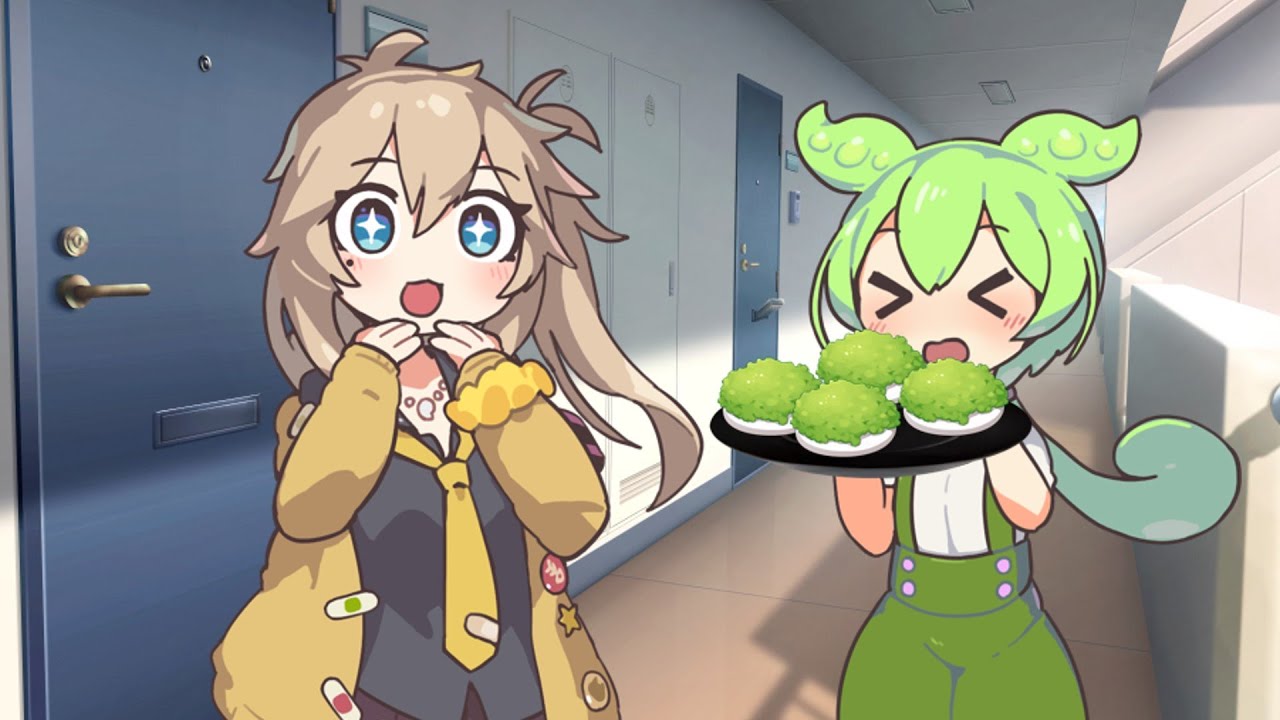 ずんだもんとお隣のつむぎちゃん