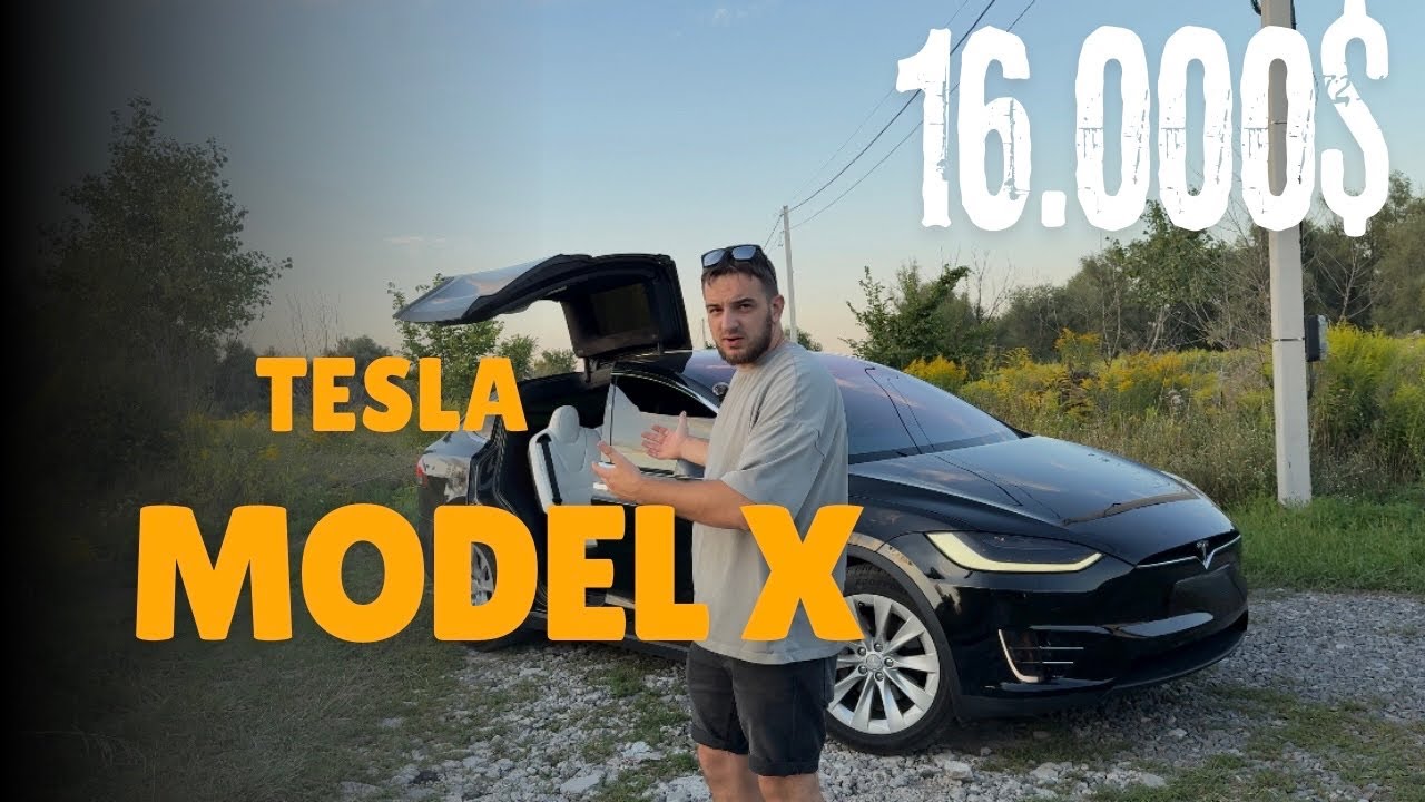 ТЯЖКИЙ ЛЮКС ЗА 16.000$ || ОГЛЯД TESLA MODEL X 75D 