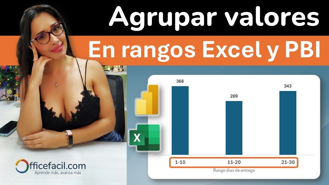 Agrupar datos en rangos en #excel  y #powerbi