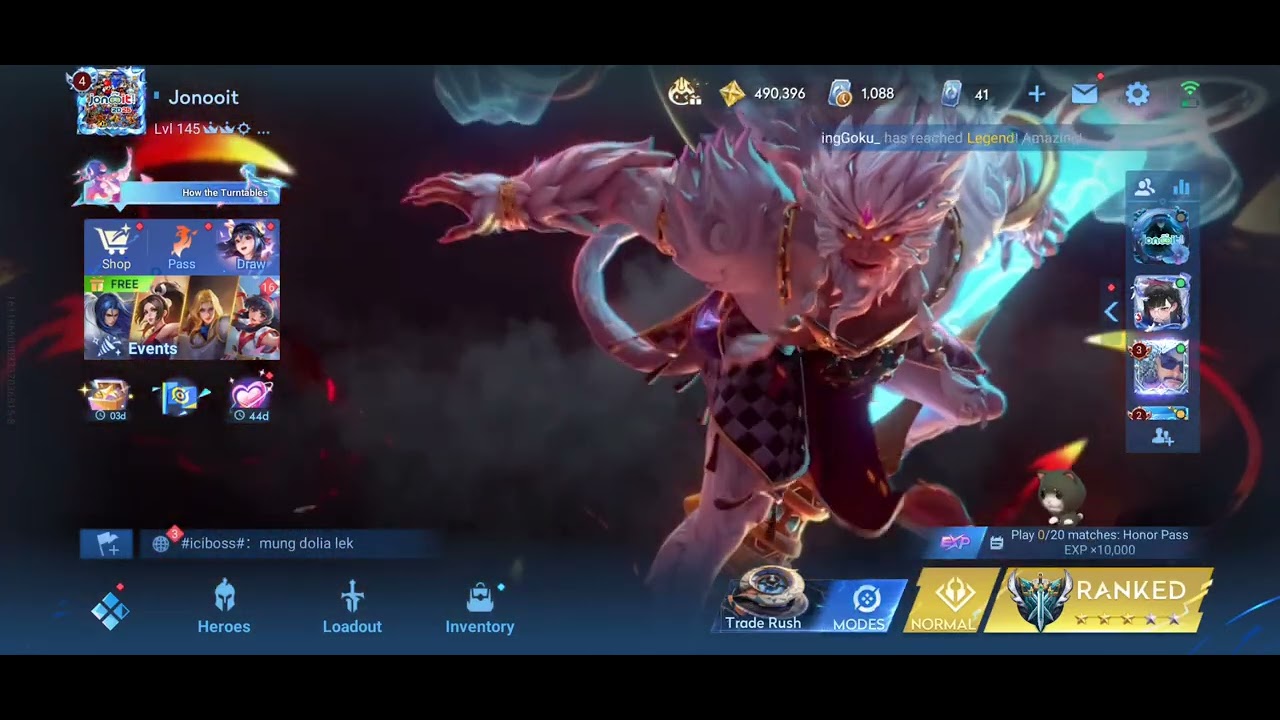 Honor of Kings OST - 'Home Lobby #68 New Skin Anoman Wukong' Music Soundtrack