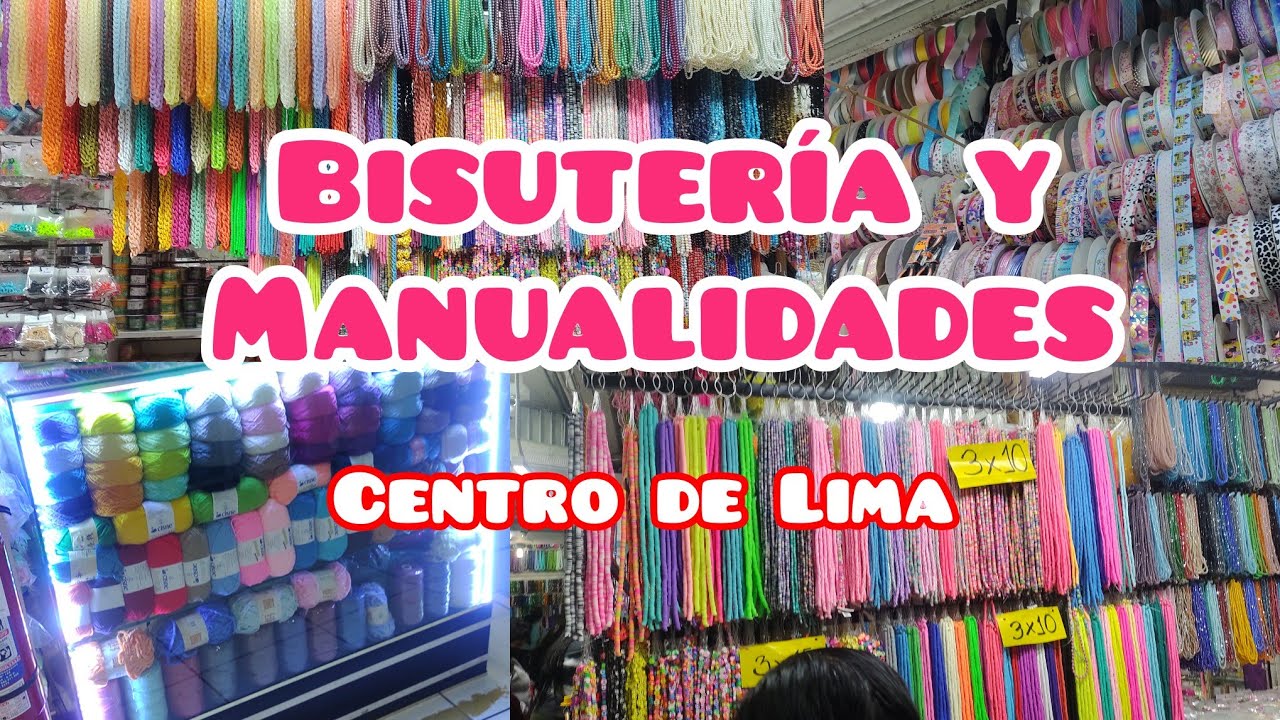 Bisutería y manualidades - Centro de Lima