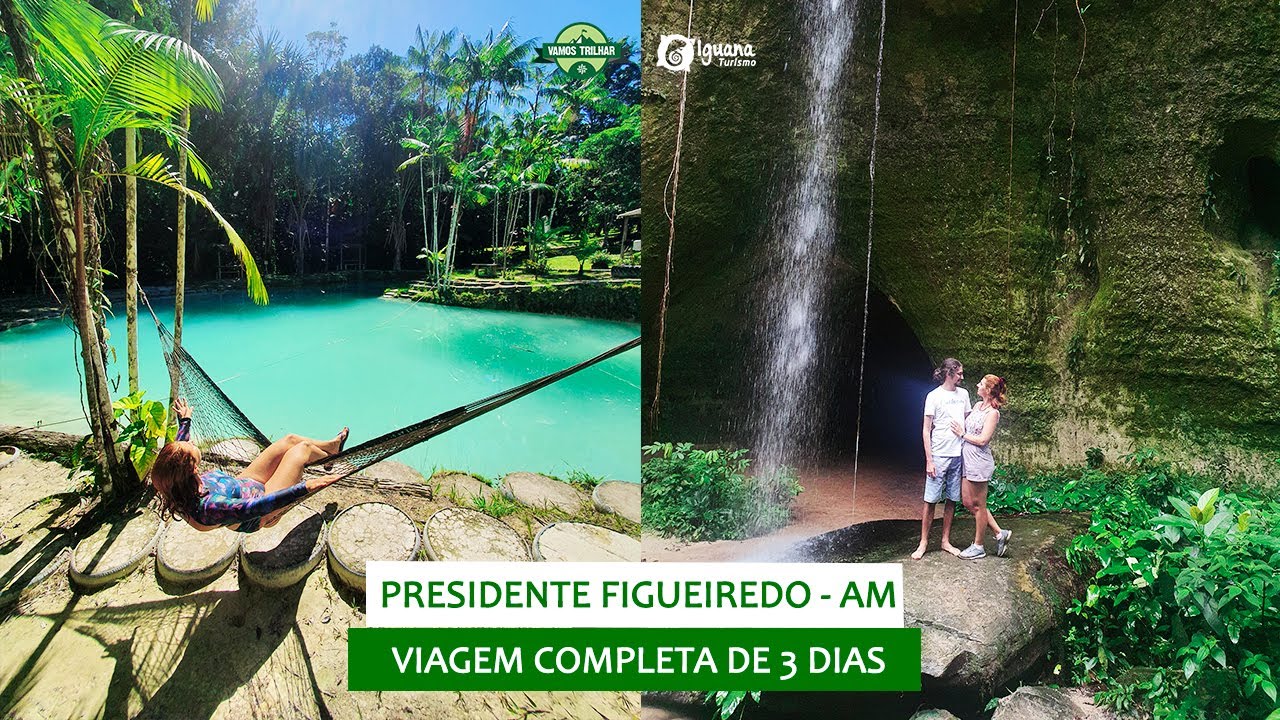 PRESIDENTE FIGUEIREDO NO AMAZONAS: viagem completa de 3 dias (ft. Iguana Tour) - longa metragem