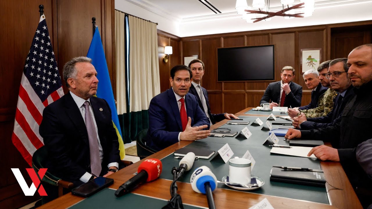 Security Tight In Berlin As US & Ukrainian Envoys Hold Closed-Door Peace Talks  | VERTEX
