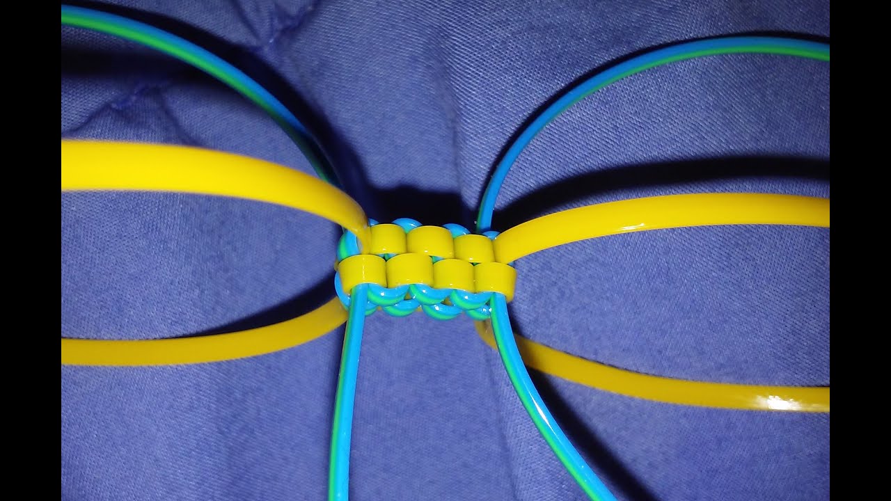 Tutorial: Starting The Double Sided Lanyard