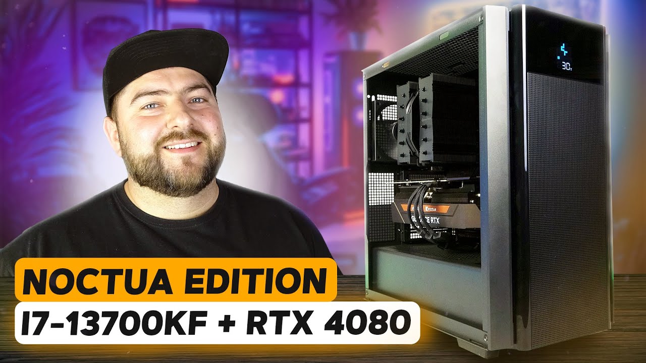 i5 - 13500 vs i7 - 13700KF + RTX 4080 Noctua Edition 👽 ЛУЧШАЯ БЕСШУМНАЯ СБОРКА ПК 2023