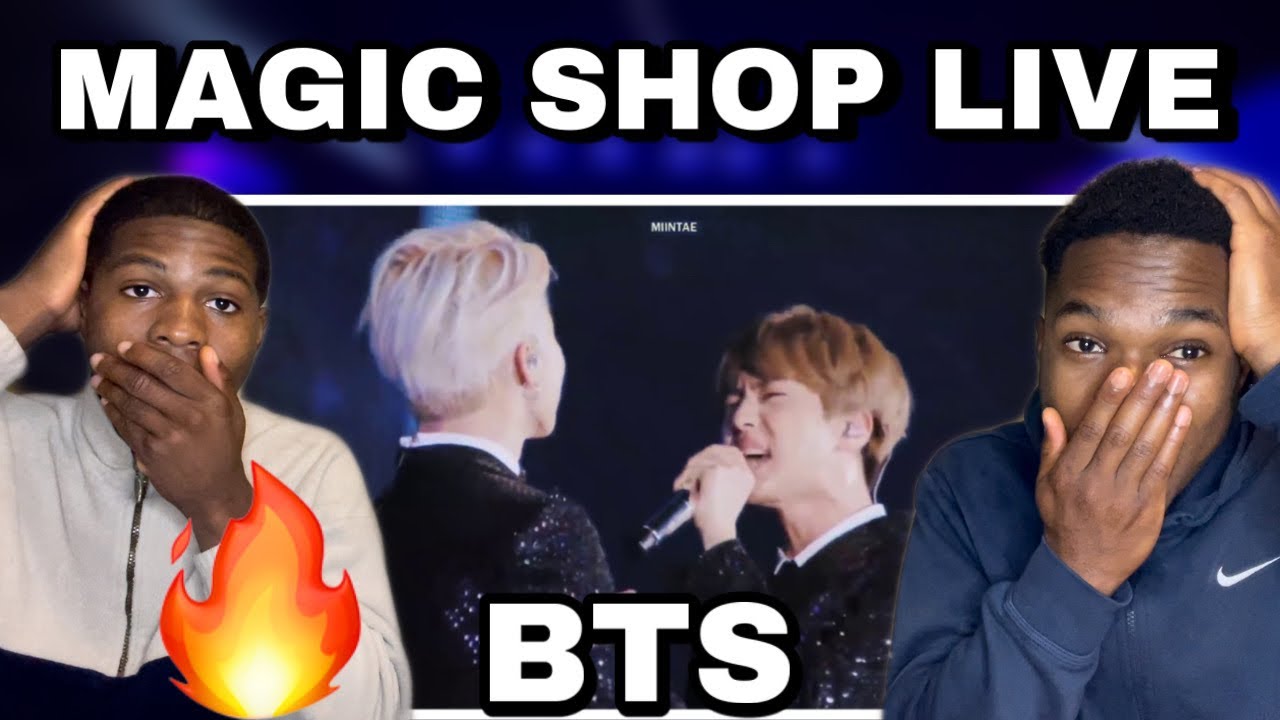 BTS - Magic Shop (LIVE Performance) [FIRST LISTEN]