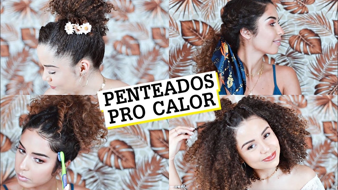 6 PENTEADOS DE VERÃO P/ CACHEADAS E CRESPAS | por Ana Lídia e Jujuba