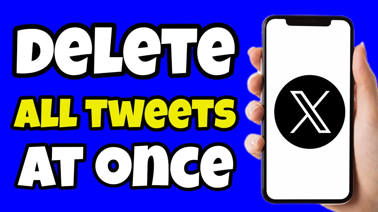 How To Delete All Tweets On Twitter 2025 (New Method)