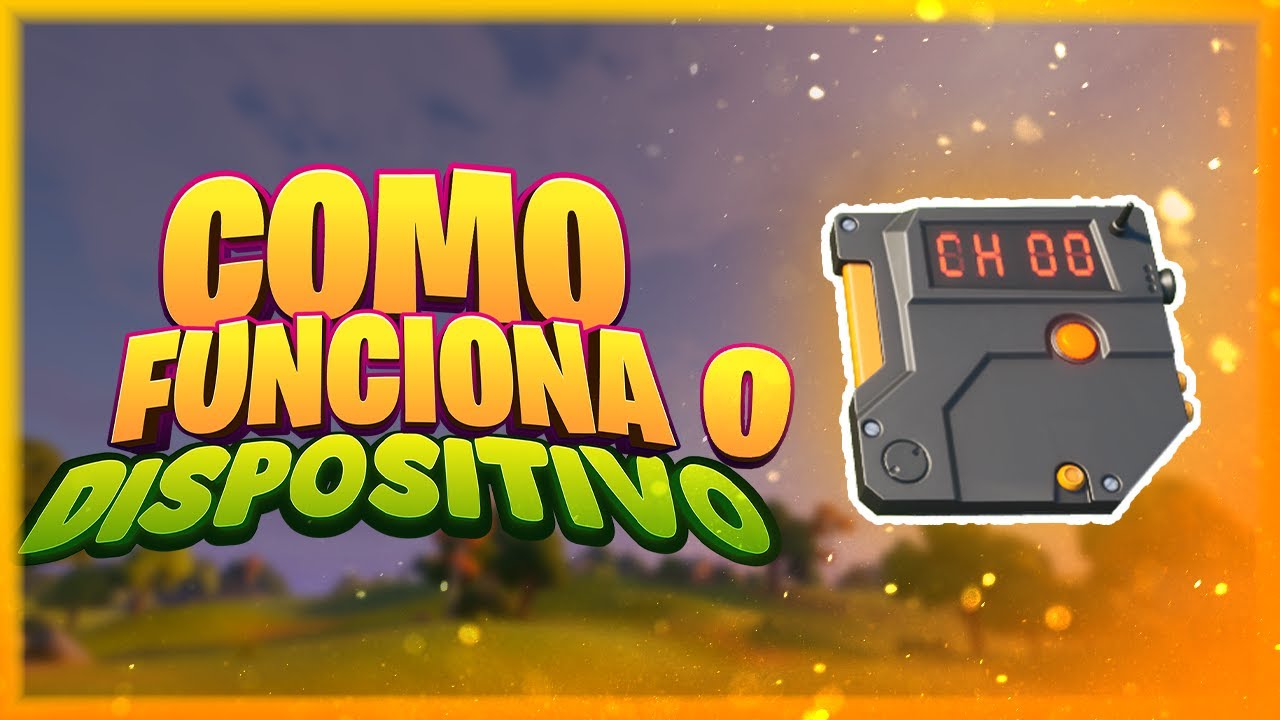 Como USAR o Dispositivo GATILHO no Fortnite Criativo!!