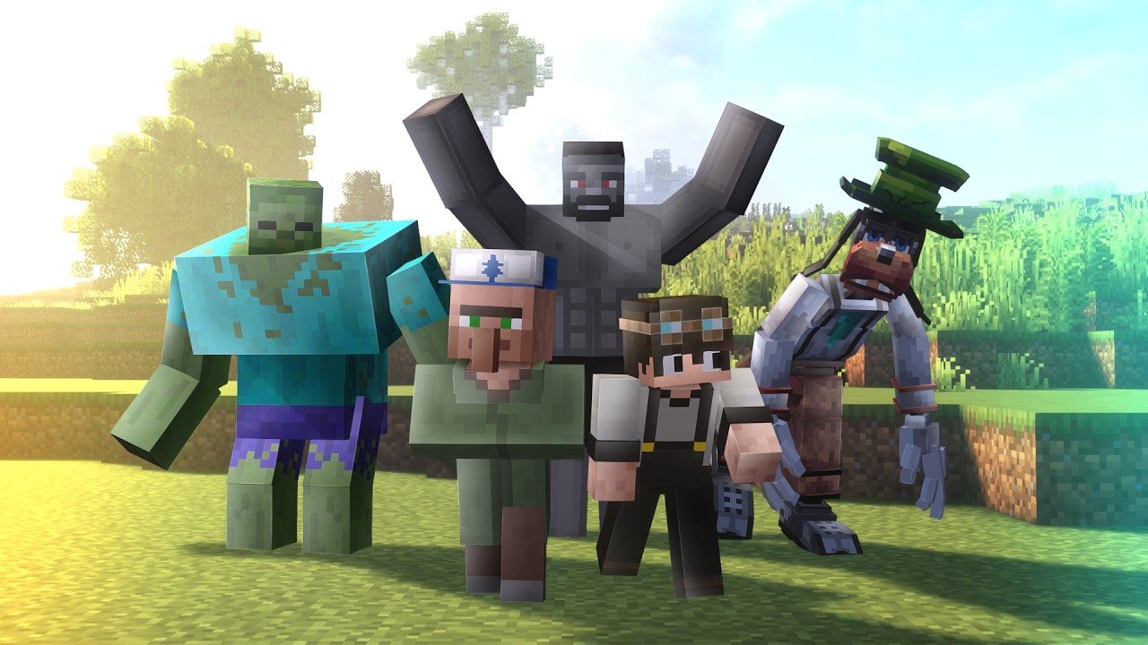 MINECRAFTDAGI ODDIY HAYOTIM