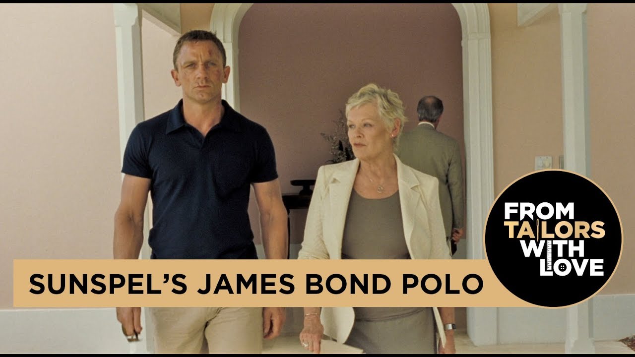 James Bond and the Sunspel Riviera Polo
