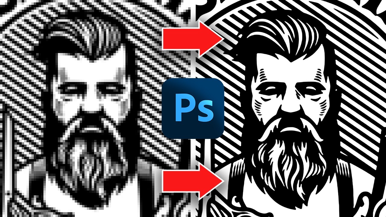 How To Convert Low-Res To High-Res Graphic In Photoshop