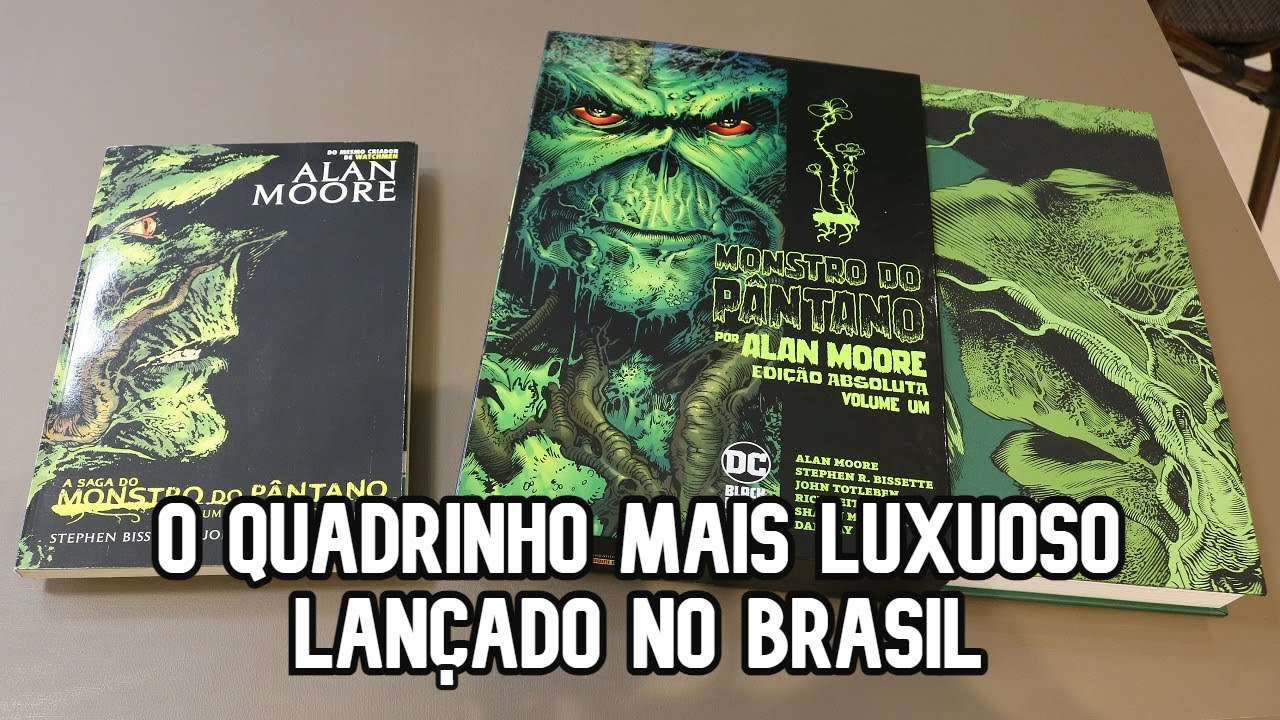 COMO FICOU A EDIÇÃO DO MONSTRO DO PÂNTANO EDIÇÃO ABSOLUTA?