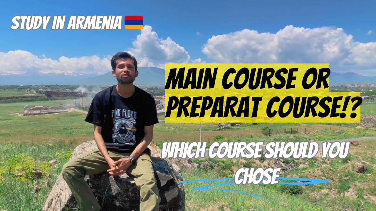 Language course or main course🇦🇲Study in Armenia| Pros and cons of preparatory and main course