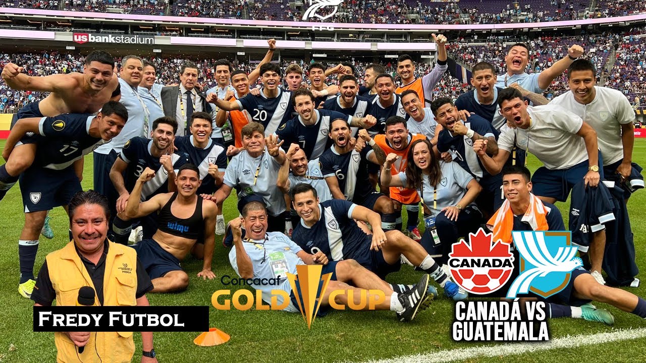 Emocionantes palabras de Fredy F&uacute;tbol, clasificaci&oacute;n de Guatemala semifinales de la Copa Oro 2025