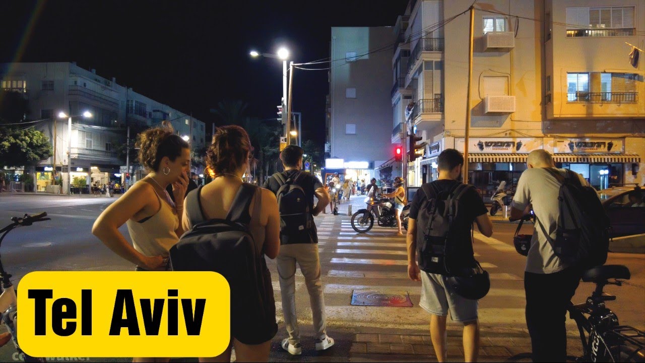 Tel Aviv, Israel - Virtual walking from Kaplan st. to Ibn Gabirol [4K]